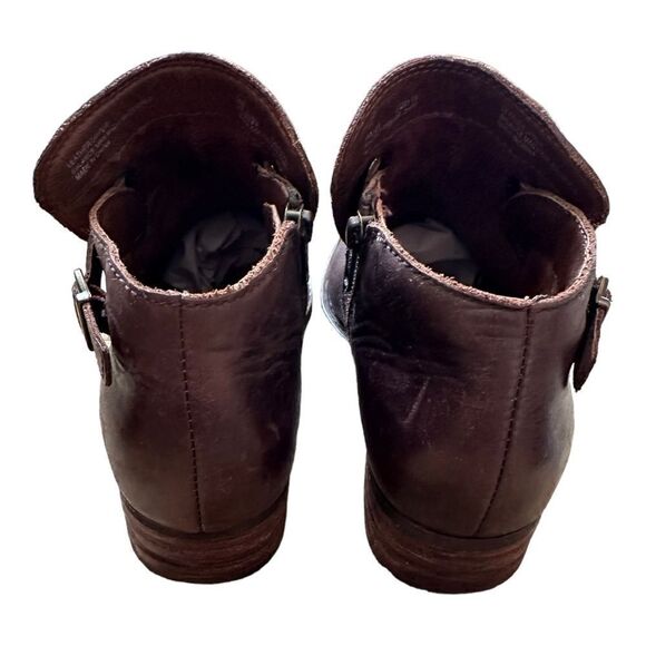 Born | Kristina Slip on Ankle Bootie in Dark Brown | 9 - Picture 3 of 8